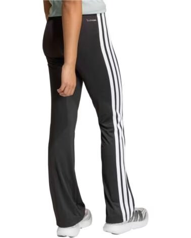 ADIDAS LEGGINGS TRAIN ESSENTIALS 3-STRIPES FLARED PARA CRIANÇAS BLACK-WHITE