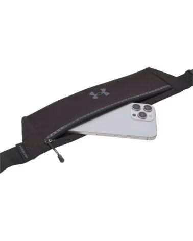 UNDER ARMOUR VELOCITI RUN WAIST BAG WITH SPEEDPOCKET PURO