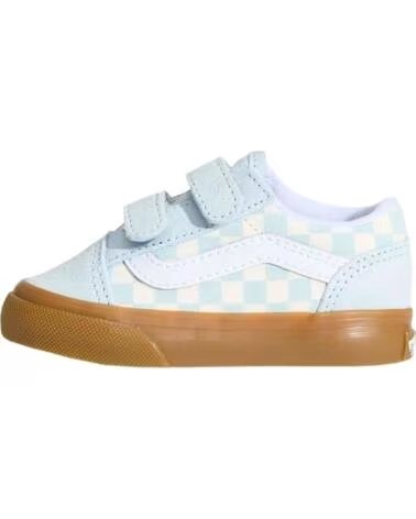 VANS OFF THE WALL BASKETS VN000CTG-FOA CHECKERBOARD BÉBÉ BLEU BEBE