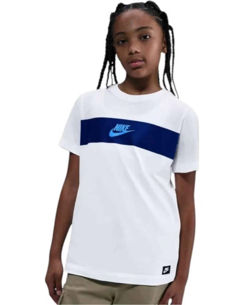NIKE CAMISETA SPORTWEAR IF5957-100 CASUAL NINO NINA BLANCO