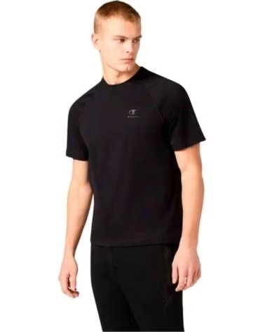 CHAMPION T-SHIRT DE MANGA CURTA C TECH STRETCH BLACK