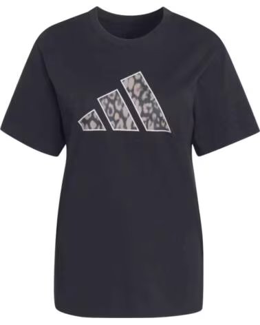 ADIDAS T-SHIRT A MANICHE CORTE CON GRAFICA ANIMALIER