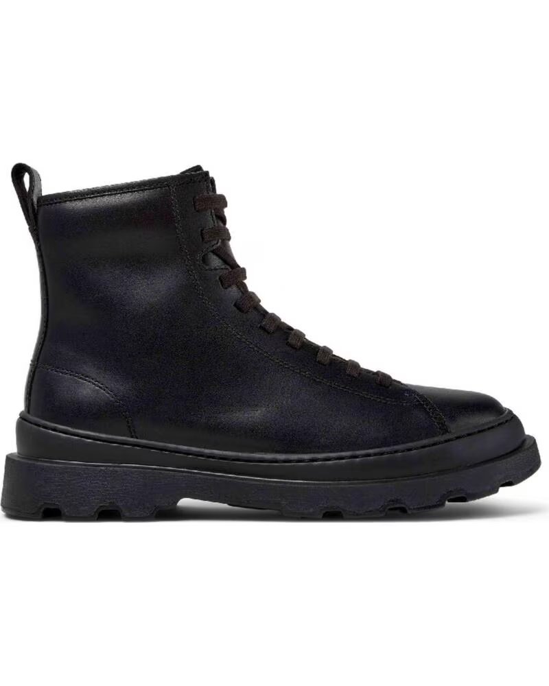 BOTAS CAMPER BRUTUS K400816 DE PIEL NEGRO