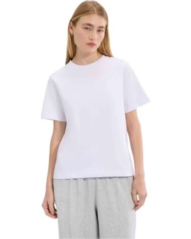 ELLESSE T-SHIRT A MANICHE CORTE DA DONNA ROTELLO BLANCO