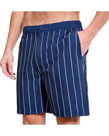 ELLESSE COSTUME DA BAGNO A RIGHE LIVENZI DA UOMO MARINO