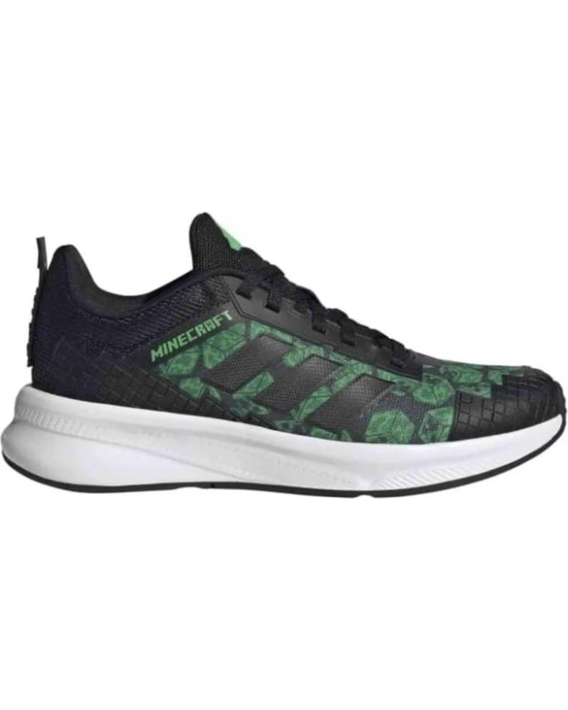 ADIDAS ZAPATILLAS MINECRAFT FORTARUN 4 0 EN NEGRO PARA NINOS UNISEX BLACK