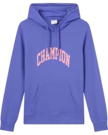 CHAMPION SWEATSHIRT LIGHTWEIGHT GRAPHIC LOGO ROXA PURPLE
