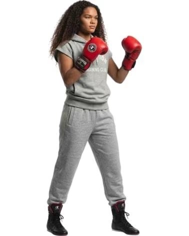 CHAMPION MOLETOM COM CAPUZ TRAINING CLUB CINZA MULHER GREY
