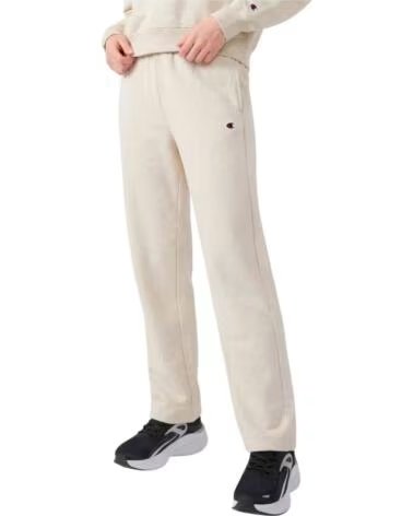 CHAMPION CALÇAS RETAS FEMININAS ICONS LEVE CREME CREAM