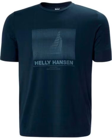 HELLY HANSEN T-SHIRT HP RACE GRAPHIC BLEU