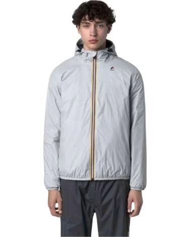 K-WAY VESTE LE VRAI 4 0 CLAUDE WARM UNISEXE GRIS GREY
