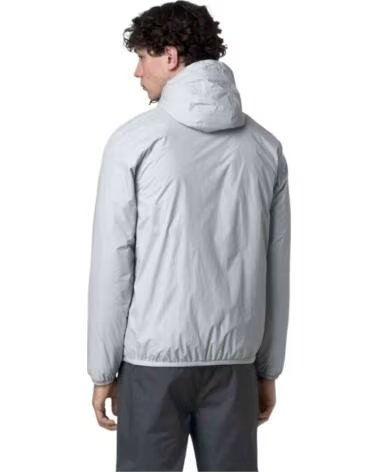K-WAY VESTE LE VRAI 4 0 CLAUDE WARM UNISEXE GRIS GREY