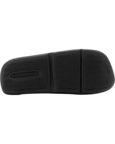 HERON PRESTON CIABATTE ECO MOULDED SLIDES NERO