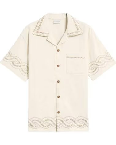 DRLE DE MONSIEUR CAMISA DRÔLE DE SH227-CO215-CM BORDADA UNISSEXO
