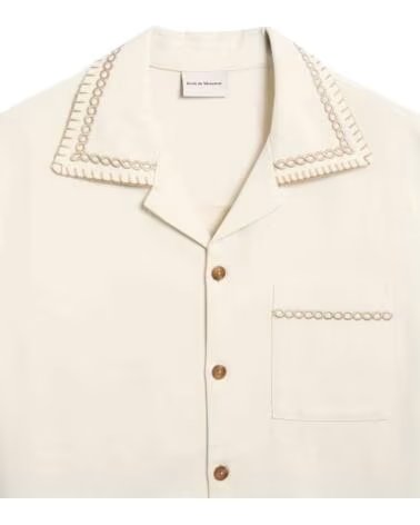 DRLE DE MONSIEUR CHEMISE DRÔLE DE SH227-CO215-CM BRODÉE UNISEXE