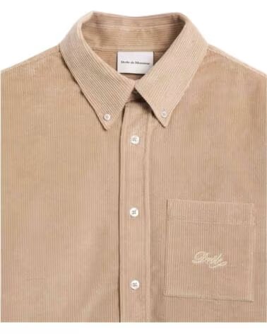 DRLE DE MONSIEUR CAMICIA IN VELLUTO A COSTE DRÔLE DE SH172-CO156-BG