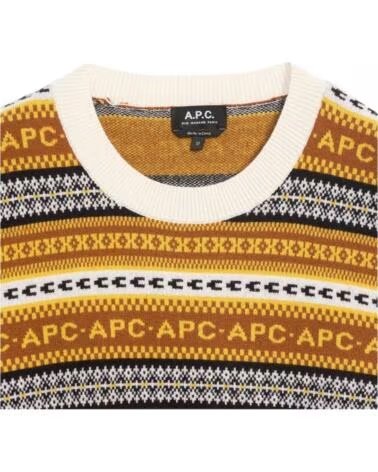 A.P.C. APC PULLOVER WVBDS-H23372-CAA IN BRAUN