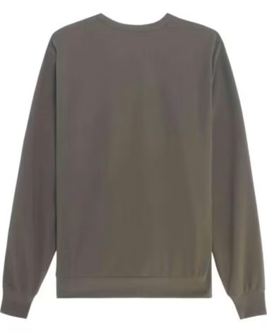 HERNO FELPA LOGO MARRONE UOMO