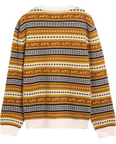 A.P.C. APC PULLOVER WVBDS-H23372-CAA IN BRAUN