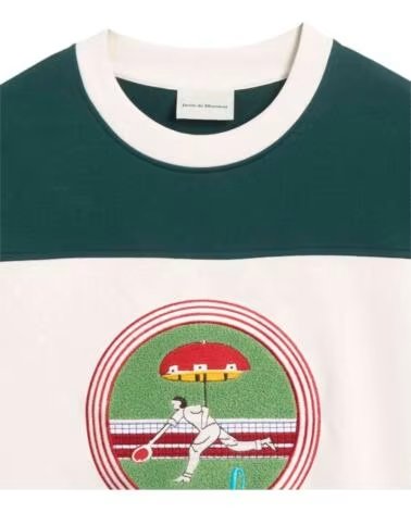 DRLE DE MONSIEUR DRÔLE DE SW158-CO200-OW SWEATSHIRT TENNIS-GRAFIK
