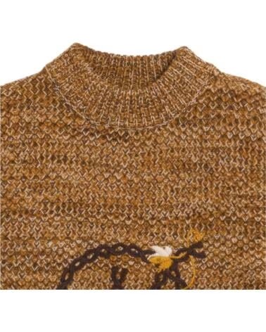 DRLE DE MONSIEUR CAMISOLA DE MALHA DRÔLE DE PO154-WO018-BN UNISSEXO CASTANHO