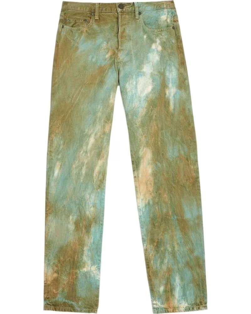 JOHN ELLIOTT PANTALON LARGO JEG337E78662L EN VERDE PARA MUJER