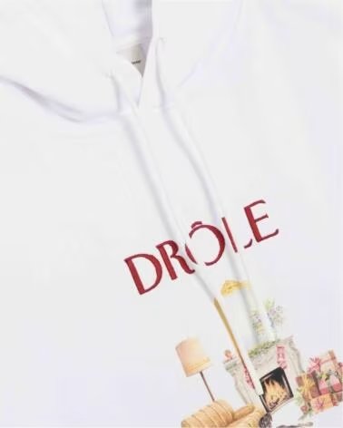 DRLE DE MONSIEUR DRÔLE DE HO122-CO001-WT HOLIDAY SEASON KAPUZENPULLOVER