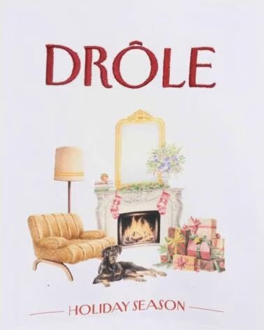 DRLE DE MONSIEUR DRÔLE DE HO122-CO001-WT HOLIDAY SEASON KAPUZENPULLOVER