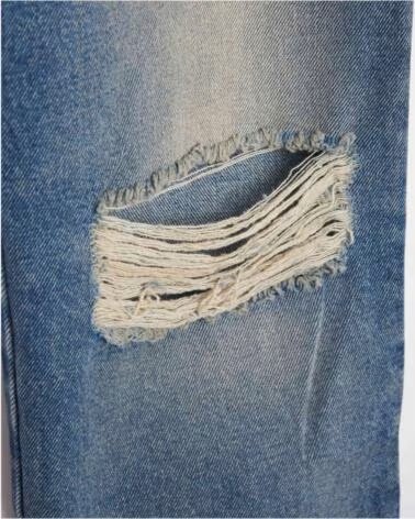 HERON PRESTON JEAN COUPE DROITE VIEILLI