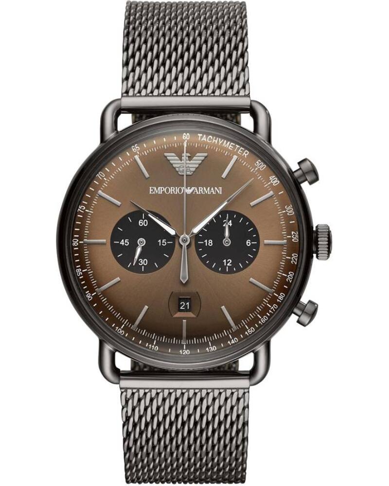 EMPORIO ARMANI RELOJ AR11141 CRONÓGRAFO GRIS