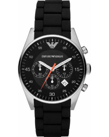 EMPORIO ARMANI RELOJ AR5858 CRONÓGRAFO HOMBRE NEGRO