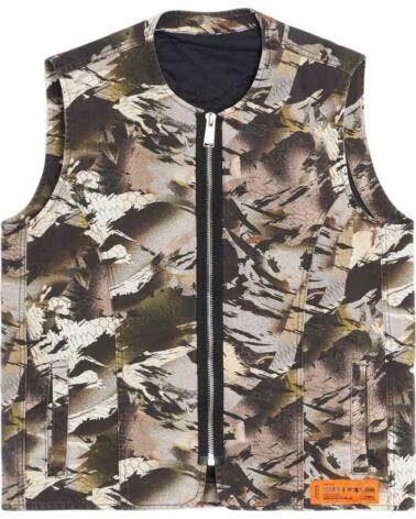 HERON PRESTON GILET CAMO MILITARY