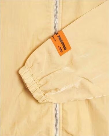 HERON PRESTON VESTE COUPE-VENT WASHED NYLON À CAPUCHE