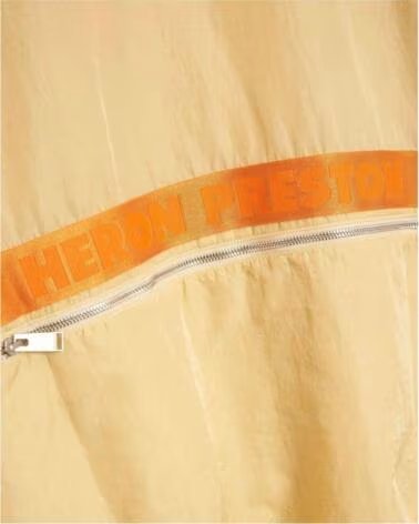 HERON PRESTON VESTE COUPE-VENT WASHED NYLON À CAPUCHE