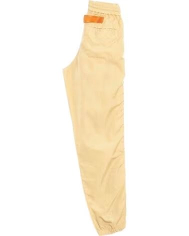 HERON PRESTON CALÇAS DE FATO DE TREINO WASHED NYLON TRACK EM BEGE