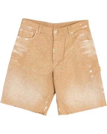 HERON PRESTON PANTALÓN CORTO HMCB014S23FAB0016400 BEIGE