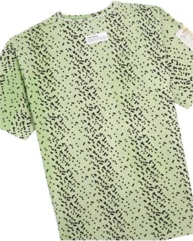 HERON PRESTON CAMISETA HMAA026F21JER0035555 ESTAMPADO PUNTOS VERDE