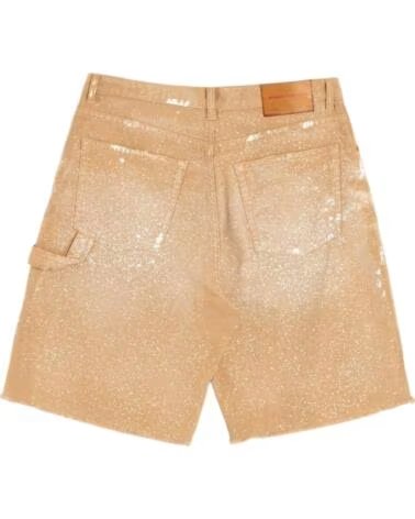 HERON PRESTON PANTALÓN CORTO HMCB014S23FAB0016400 BEIGE