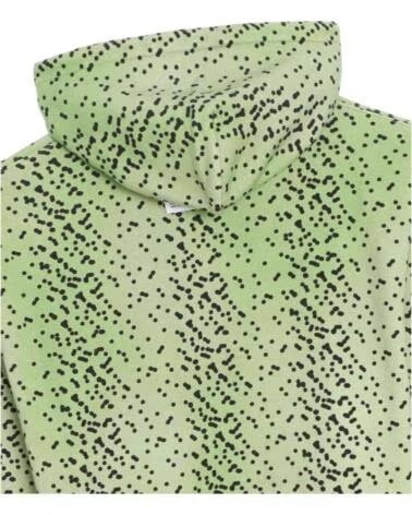 HERON PRESTON FELPA CON CAPPUCCIO HMBB017F21JER0055555 VERDE