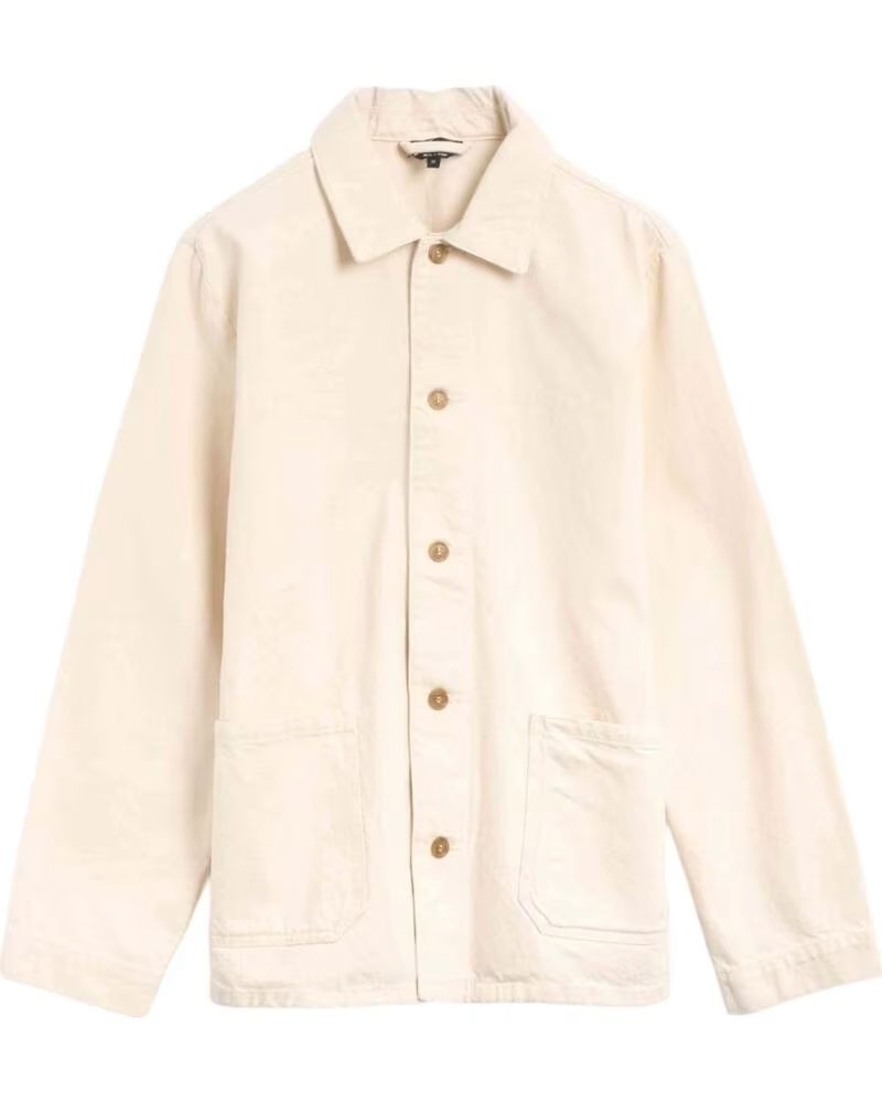 A.P.C. JAQUETA APC COHGM-H03205-AAD EM BEGE
