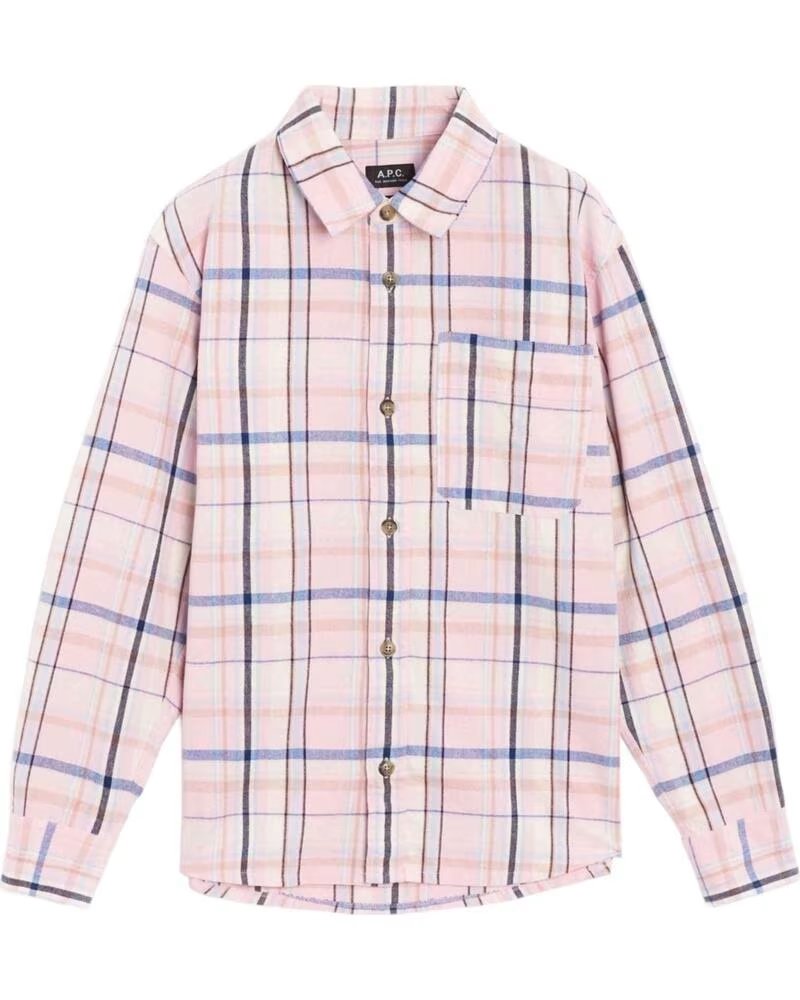 A.P.C. APC KARO-ÜBERHEMD COGBX-H02709-FAA