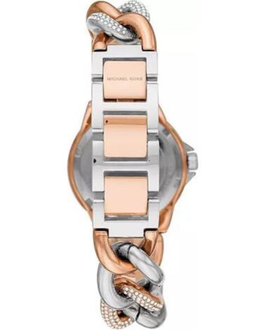 MICHAEL KORS RELOJ MK6843 DE ACERO CON CRISTALES ROSA