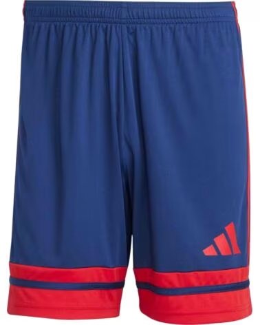 ADIDAS PANTALONCINI SPORTIVI SQUADRA 25 BLU E ROSSI TENABL-TEPORE