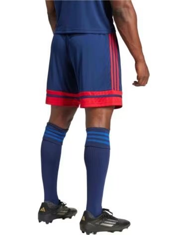 ADIDAS PANTALONCINI SPORTIVI SQUADRA 25 BLU E ROSSI TENABL-TEPORE