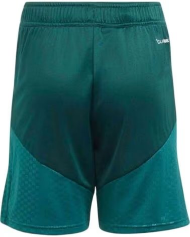 ADIDAS PANTALON CORTO REAL MADRID 26-27 TIRO26 COMPETITION TRAINING EN VERDE PARA NINOS UNISEX AURORA IVY