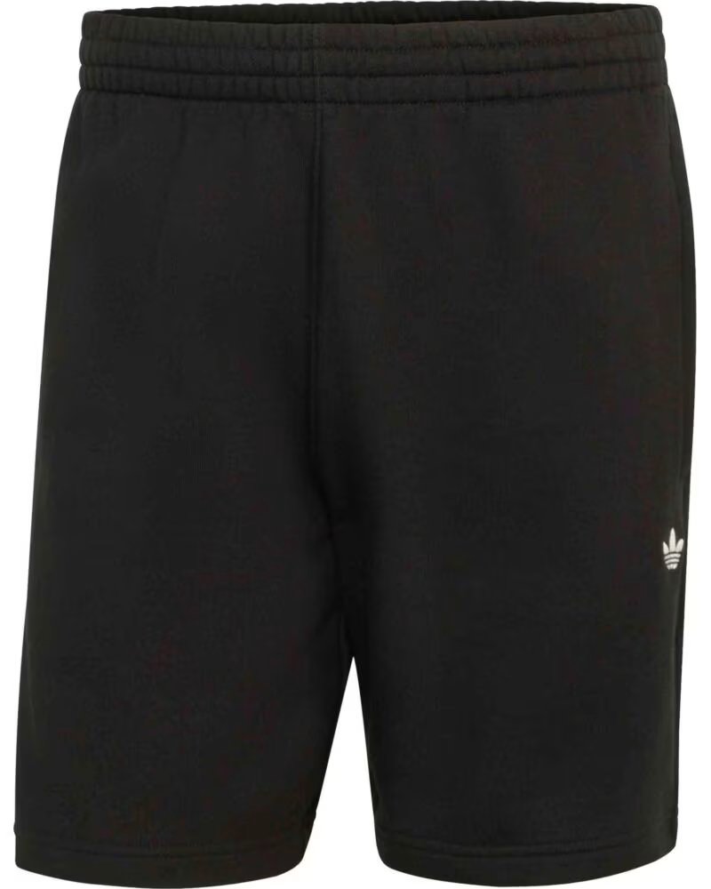 ADIDAS PANTALONCINI TREFOIL ESSENTIALS FLEECE UOMO NERO BLACK