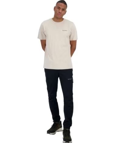 COLUMBIA CSC OUTDOOR T-SHIRT KURZARM BEIGE ROSACEO
