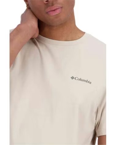 COLUMBIA CSC OUTDOOR T-SHIRT KURZARM BEIGE ROSACEO