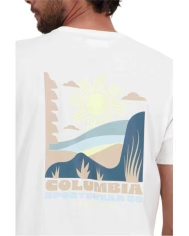 COLUMBIA T-SHIRT CSC OUTDOOR BACK GRAPHIC DA UOMO OSCURO