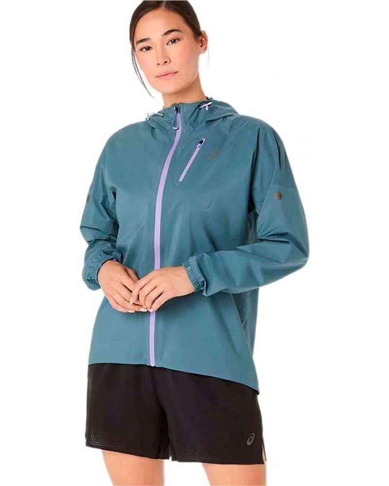 ASICS CHAQUETA CORTAVIENTOS RUNNING MUJER 2012D202-021 IRONCLAD